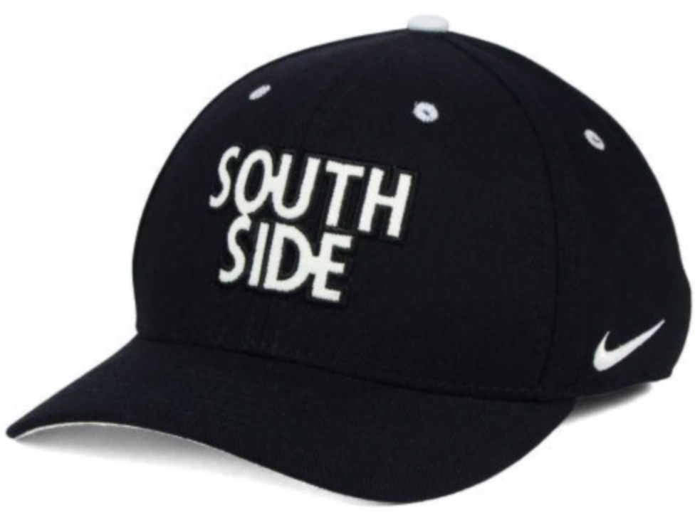 nike white sox hat